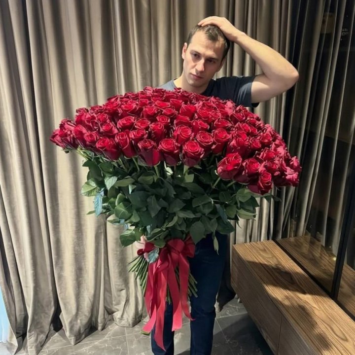 101 роза эквадор в Сочи